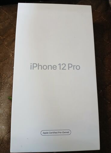 plata telefon: IPhone 12 pro qutusu. Original