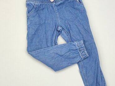 jeansy z bardzo szerokimi nogawkami: Jeans, 2-3 years, 98, condition - Good