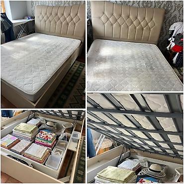 Bazali taxt matrasla birge.qiymet 220 man.160x2 olcu.yaxsi