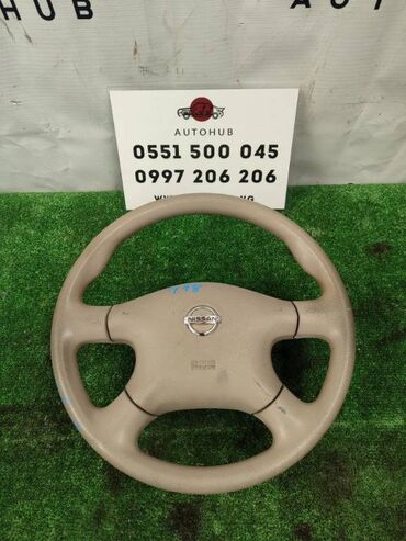 сиденья на ниву: Руль NISSAN LIBERTY PM12 QR20DE NEO 2004 (б/у)