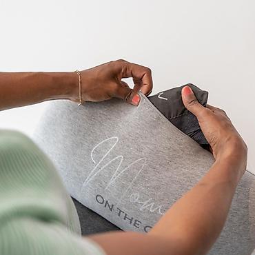 Orthopedic mattresses & pillows: Jastuk za trudnice „Mom On The Go“ – kompaktan jastuk za potporu — 6