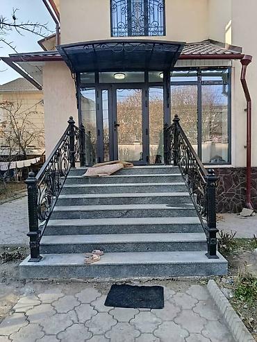 Изготовление перил: Изготовление перил Материал: Кованное железо, Наружные, Бесплатный замер — 73