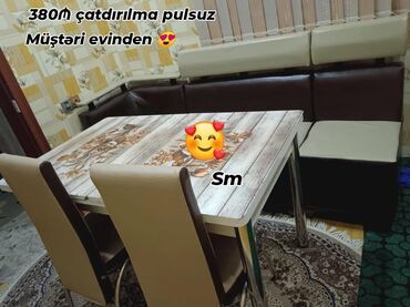 stol stul dəsti: Çatdırılma pulsuz