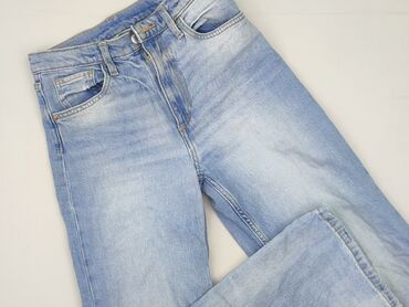 kurtki fluff: Jeans, H&M, 12 years, 146/152, condition - Very good