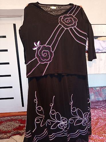 Дубленки: Женская одежда — комплект из натуральной дублёнки и трех платьев 1) — 13