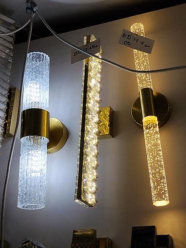 Настенные LED-бра в современном стиле - Три модели на круглых и at lalafo.kg Настенные LED-бра в современном стиле - Три модели на круглых и