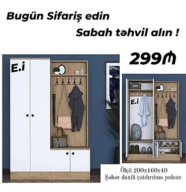 seyf qapı gəncə: Dəhliz dolabı rəng seçimi var çatdırılma var 299 azn Yep yeni model — 1