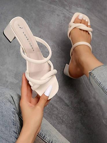 Tuflilər: Tuflilər, Ölçü: 37, rəng - Bej, Yeni — 1