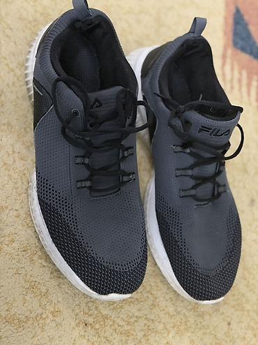 fila: Мужские кроссовки, 45, Fila, Б/у, цвет - Серый — 1
