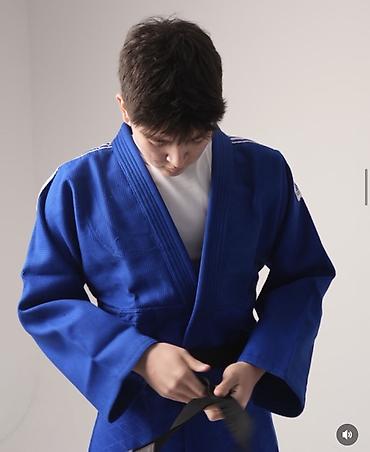 обувь 44: Кимоно для дзюдо Adidas (синее), одобренное IJF - Бренд: Adidas - — 3