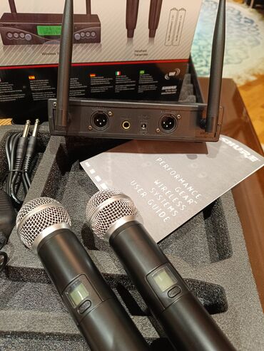 Mikrofonlar: Yeni Radio Mikrofon Shure, Pulsuz çatdırılma — 12