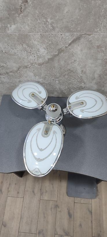 3 reqemi: Çılçıraq, 3 lampa, Metal — 3