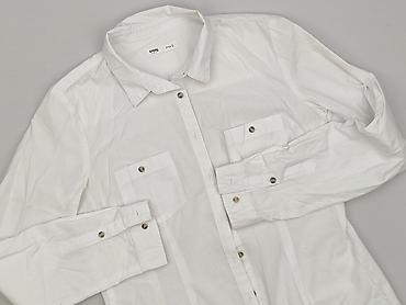 białe t shirty basic: Sinsay, Koszula damska, rozmiar S — 1