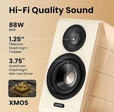 Audio: 🔊 Edifier S880DB MK II White - aktiv dinamik sistemi, yığcam ölçülərdə — 4
