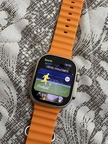 Smart saatlar: Yeni, Smart saat, Sensor ekran, rəng - Narıncı — 12