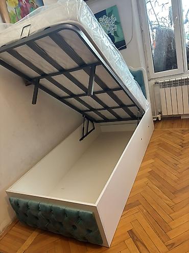 carpayı doşəyi: Yeni, Təknəfərlik çarpayı, Bazalı, Matras ilə, Siyirməsiz, Azərbaycan — 4