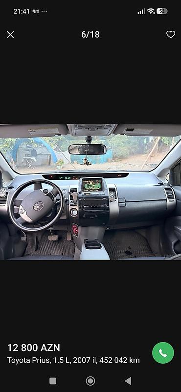Toyota: Toyota Prius: 1.5 l | 2007 il Hetçbek — 14