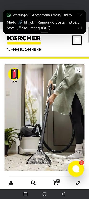 12 pro barter: Kärcher SE 5 EU ekstraktor tipli yuyucu tozsoran - Dərin təmizləmə — 3