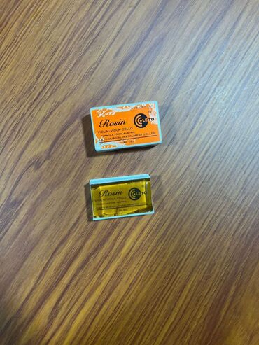 Kanifol: Skripka, viola və violonçel kimi simli alətlər üçün nəzərdə tutulmuş — 28