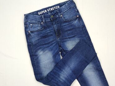 sukienka w geometryczne wzory h m: Jeans, H&M, 12 years, 152, condition - Perfect