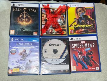 роутер 5: Диски для пс 4-5 Гта 5-продан Хорайзон-1800с FIFA 23-1300с Elden