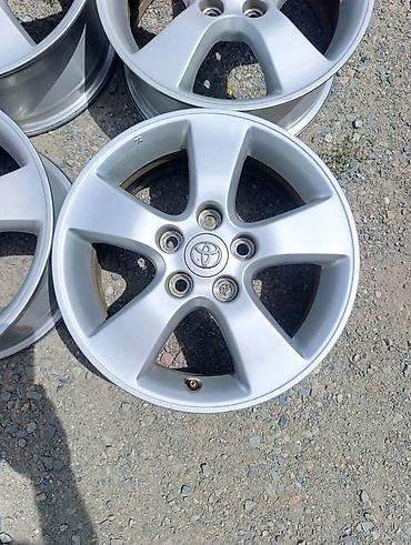 r16 c: Литые Диски R 16 Toyota, Комплект, отверстий - 5, Б/у — 6