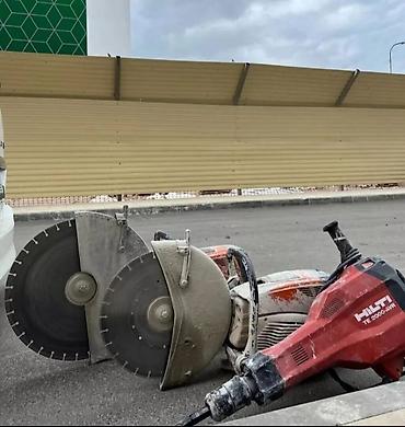 Beton işləri: Beton kəsimi və deşik dəlinməsi xidməti - Armaturalı beton, monolit — 1