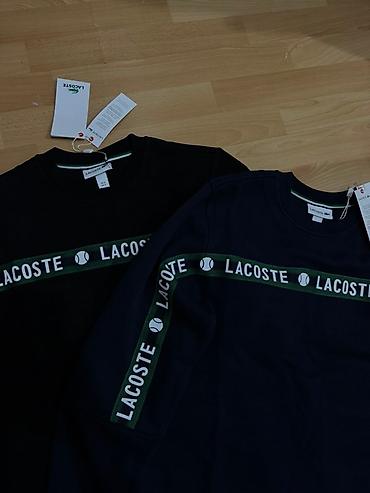 tech flecee: Мужская толстовка, L, XL, 2XL, Lacoste, Новый, цвет - Синий, Самовывоз — 2