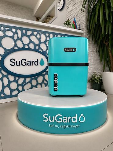 su cəni kredit: SuGard su təmizləmə sistemi - Rəng: firuzəyi korpus, kompakt masaüstü — 1