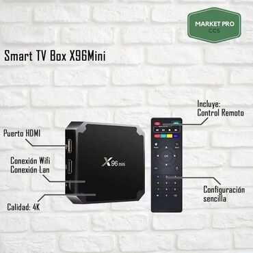 Smart TV bokslar: Yeni Smart TV boks 8 GB / 128 GB, Rayonlara çatdırılma, Ünvandan götürmə, Ödənişli çatdırılma — 3