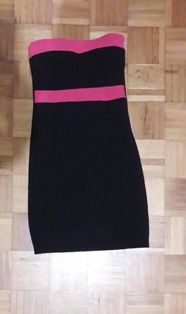 čipkaste haljine svecane haljine do kolena: S (EU 36), color - Black, Cocktail, Without sleeves