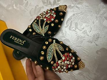 43 р: Абсолютно новая Женские мюли FERENA Fashion Shoes - Тип: открытые — 1