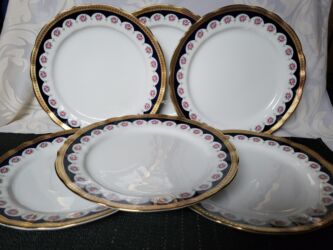 Ostali antikviteti: Tenjiri desertni winterling 1950g + Nemacka. Desertni tanjiri bez — 1