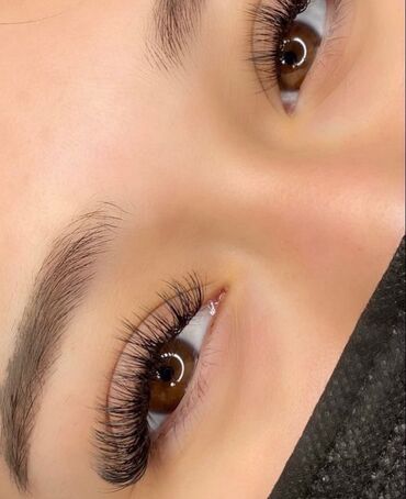 наращивание ресниц с выездом на дом: Кирпиктер, Гипоаллергендик материалдар