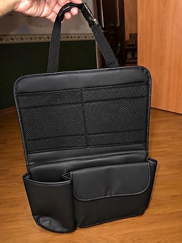 aksesuarlar: Avtomobil üçün çoxfunksiyalı oturacaq arxası təşkilatçı - Material — 1