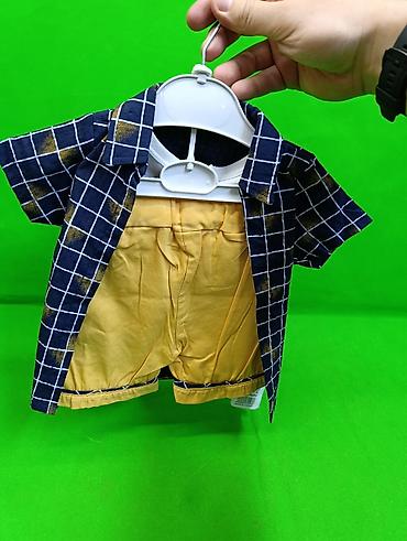 george: Одежда на мальчика футболка шорты 6-12 месяцев👕 Комплектация товара — 2
