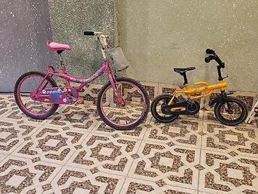 velo mtb: Uşaq velosipedləri dəsti - 2 ədəd uşaq velosipedi: biri çəhrayı — 2