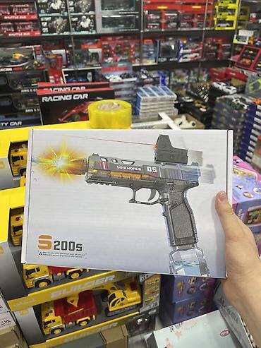 Игрушки: 🔥 Электро Водный Пистолет S200s с огромным барабаном. Продам ТОПОВЫЙ — 1