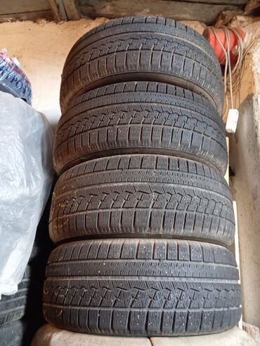 хова бортовой: Шины 225 / 55 / R 16, Зима, Б/у, Комплект, Легковые, Китай, Sailun