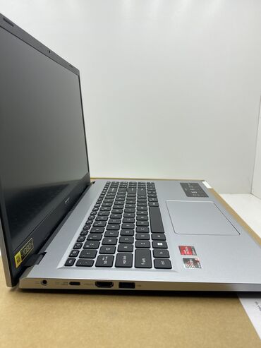 Ноутбук, Acer, 8 ГБ ОЗУ, AMD Ryzen 5, 15.6 ", Новый, Для несложных задач, память SSD