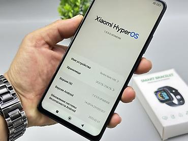 ноут: Redmi, Redmi Note 14 Pro, Б/у, 256 ГБ, цвет - Черный, 2 SIM — 8