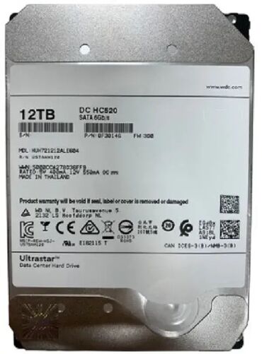 externi hard disk cene: Brand: WD |x|x Model: HDD 3.5 * 12TB HUH721212ALE601 WD Ultrastar