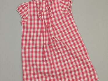 dopasowana sukienka z marszczeniami: Sukienka, 8 lat, 122-128 cm, stan - Dobry