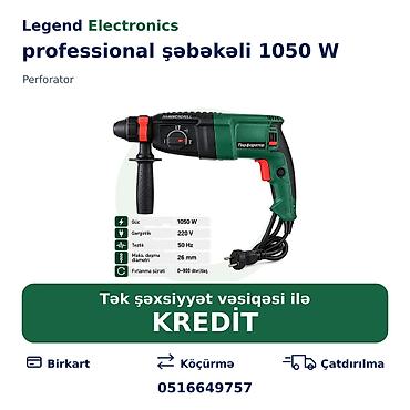 acar yazan: Elan başlığı: Perforator professional şəbəkəli 1050 W Elan mətni — 1