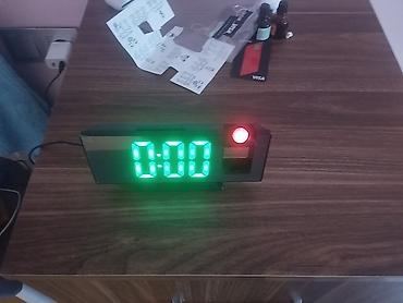elektron saat qiymetleri: Masaüstü saatlar, Elektron, Arxa işıq — 2