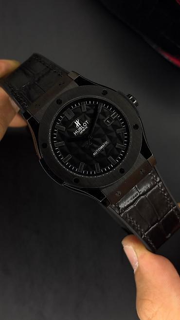 Личные вещи: Новый, Наручные часы, Hublot, цвет - Черный — 2