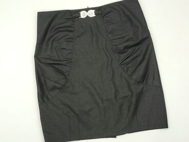 biała prosta spódnice: Skirt, XL (EU 42), condition - Very good