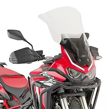 Motocikli i skuteri: Prozirni vetrobran za motocikl, dizajniran za modele Honda Africa — 1