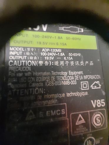 linx senzor: SONY original 19,5V 6,15 A adapter za laptop i TV koriscen potpuno — 1