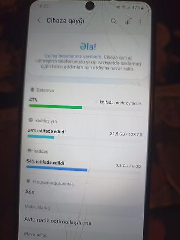 2 el pc: Samsung Galaxy A51, 128 GB, Barmaq izi — 1